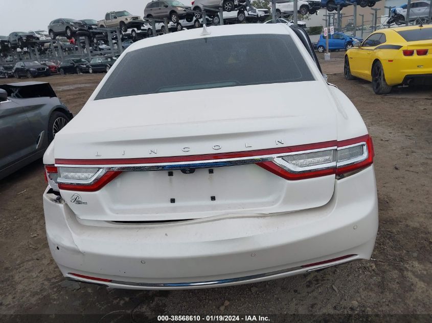 2018 Lincoln Continental Reserve VIN: 1LN6L9RP7J5601010 Lot: 38568610