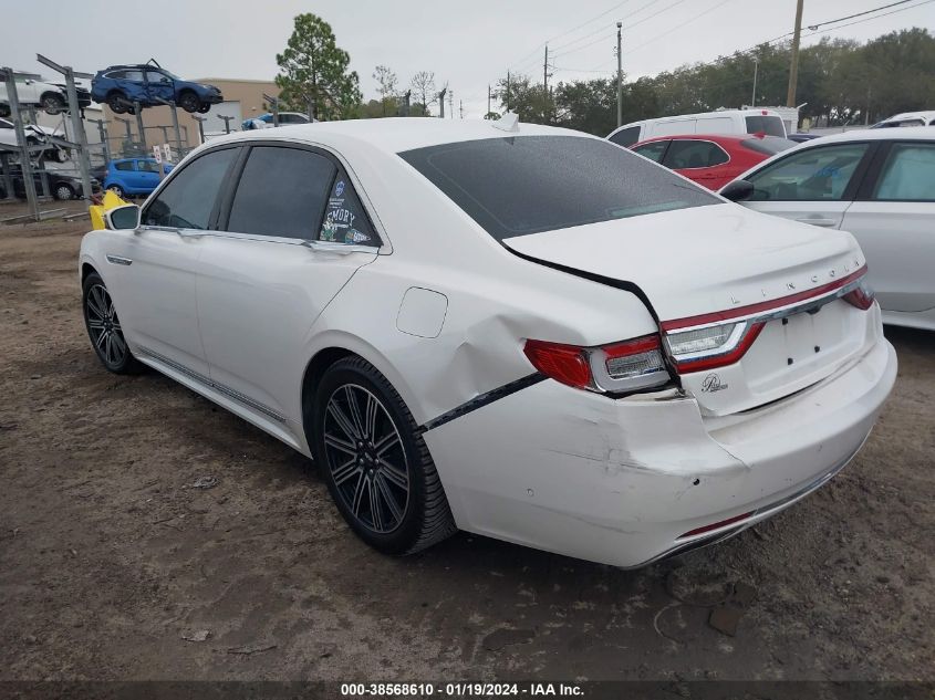 2018 Lincoln Continental Reserve VIN: 1LN6L9RP7J5601010 Lot: 38568610