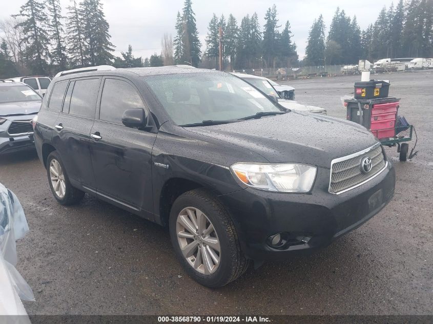 JTEEW44A082018024 2008 Toyota Highlander Hybrid Limited