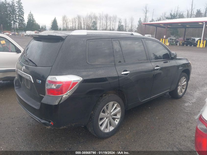 JTEEW44A082018024 2008 Toyota Highlander Hybrid Limited