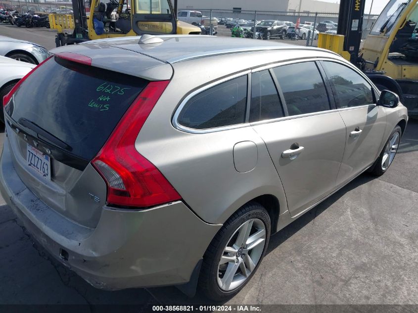 YV140MEC2F1191719 2015 Volvo V60 T5 Premier Plus