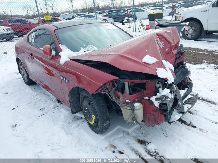 2007 Hyundai Tiburon Gt/Gt Limited/Se VIN: KMHHN66F17U257301 Lot: 38569090