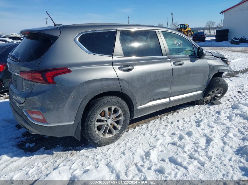 2020 Hyundai Santa Fe Se VIN: 5NMS2CADXLH136808 Lot: 38569145