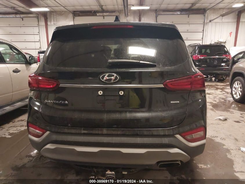 2020 Hyundai Santa Fe Sel VIN: 5NMS3CAD1LH168396 Lot: 38569170