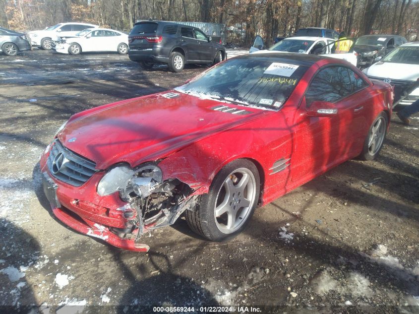 WDBSK75F73F006872 2003 Mercedes-Benz Sl-Class Base (A5)