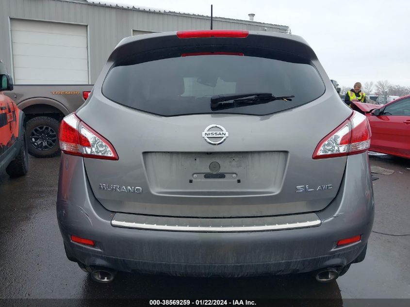 JN8AZ1MW8BW181366 2011 Nissan Murano Sl