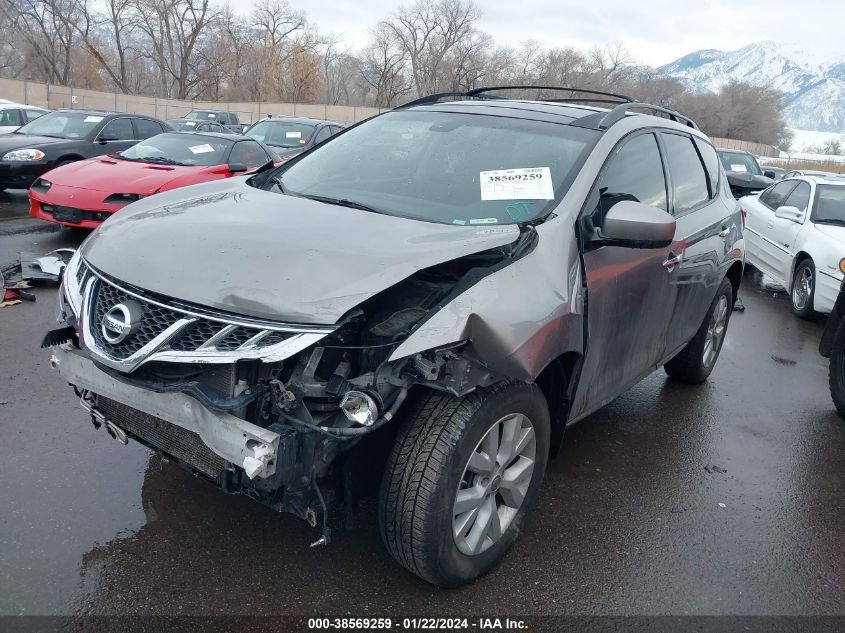 JN8AZ1MW8BW181366 2011 Nissan Murano Sl