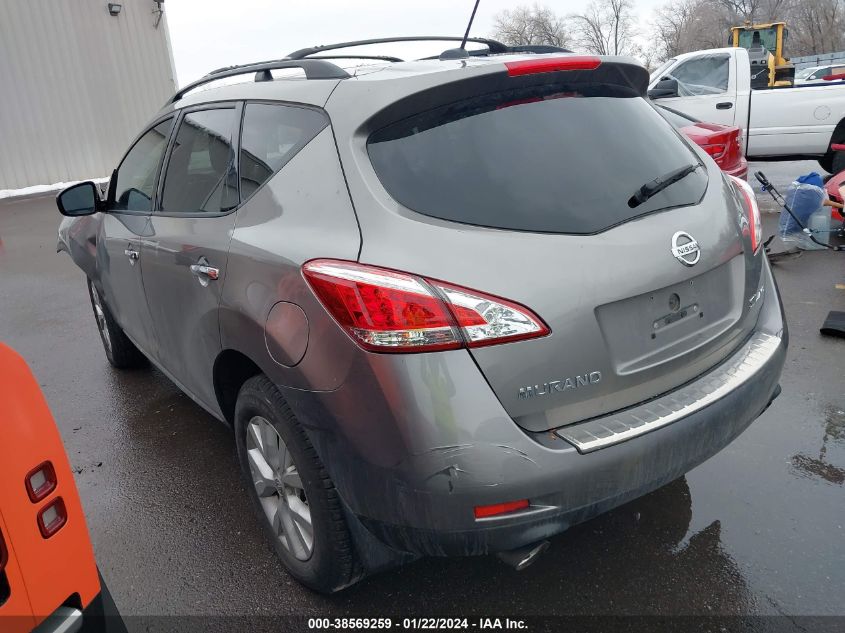 JN8AZ1MW8BW181366 2011 Nissan Murano Sl