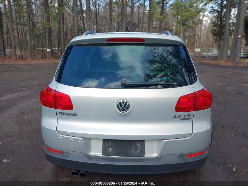 2013 Volkswagen Tiguan Sel VIN: WVGBV7AX9DW536474 Lot: 38569296