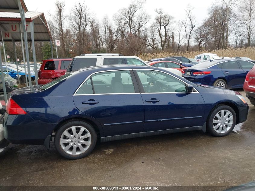 2007 Honda Accord 3.0 Se VIN: 1HGCM66447A040568 Lot: 38569313