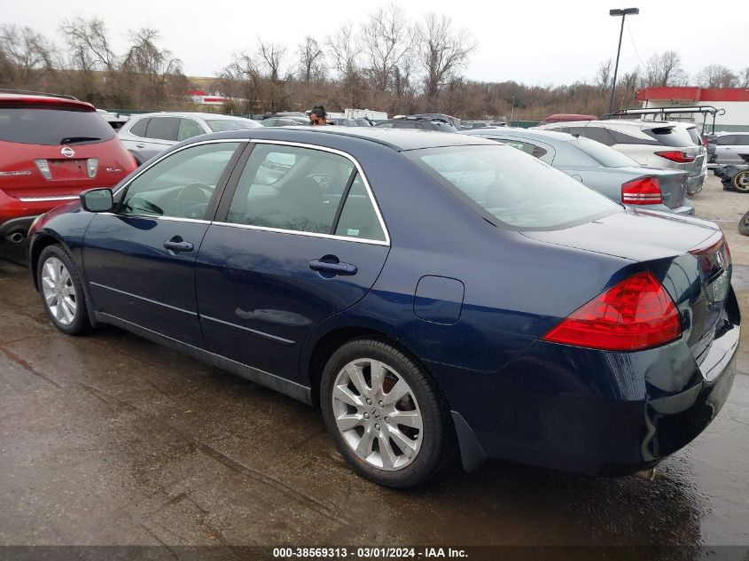 2007 Honda Accord 3.0 Se VIN: 1HGCM66447A040568 Lot: 38569313