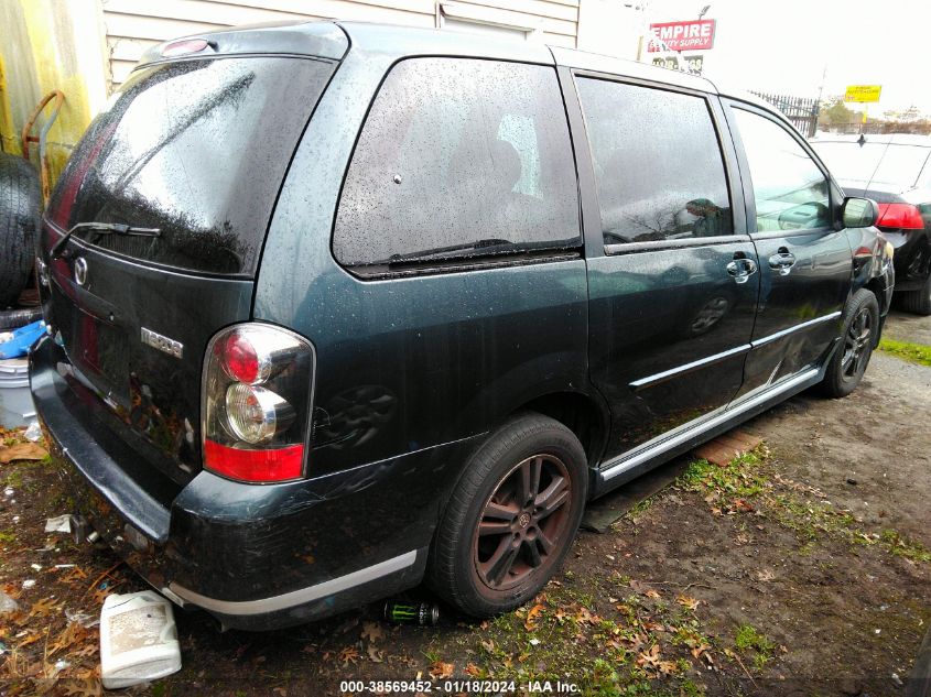 2004 Mazda Mpv Lx VIN: JM3LW28A340529721 Lot: 38569452