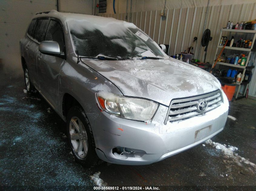 5TDBK3EH1AS021229 2010 Toyota Highlander