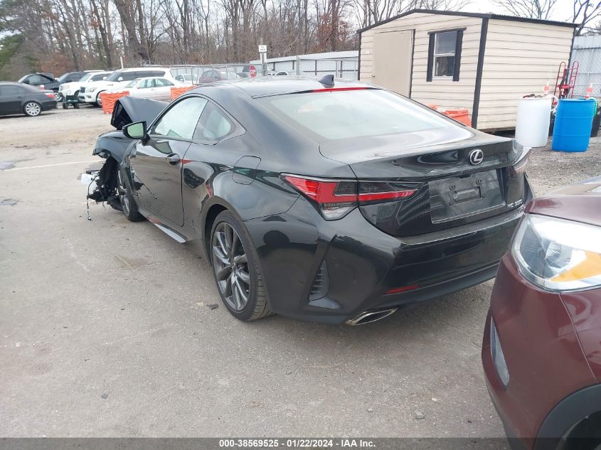 JTHGZ5BC6N5025809 2022 Lexus Rc 350 F Sport