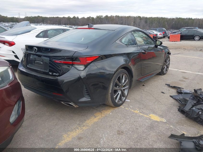 2022 Lexus Rc 350 F Sport VIN: JTHGZ5BC6N5025809 Lot: 38569525