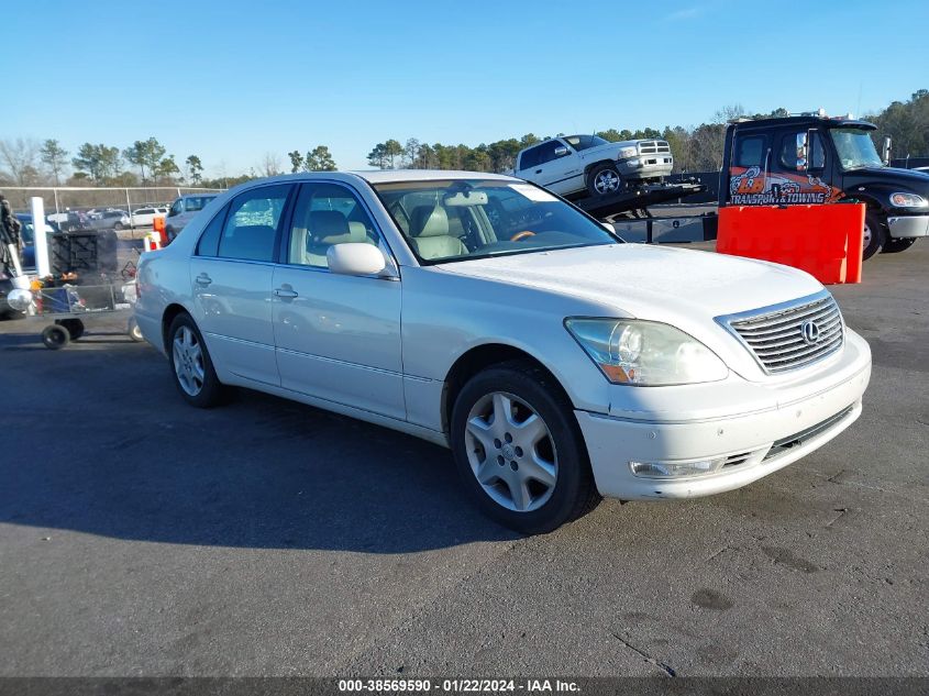 2004 Lexus Ls 430 VIN: JTHBN36F840128885 Lot: 38569590