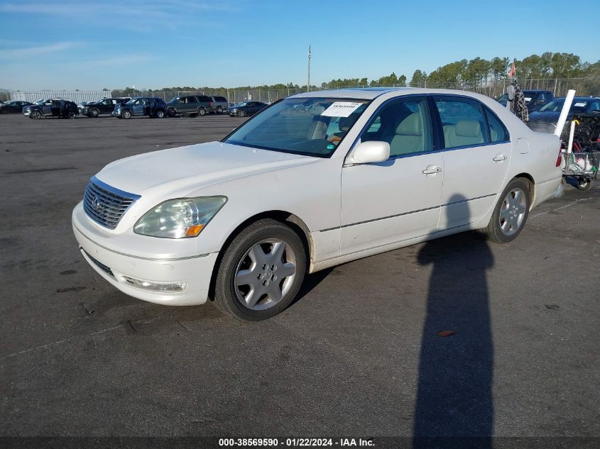 2004 Lexus Ls 430 VIN: JTHBN36F840128885 Lot: 38569590