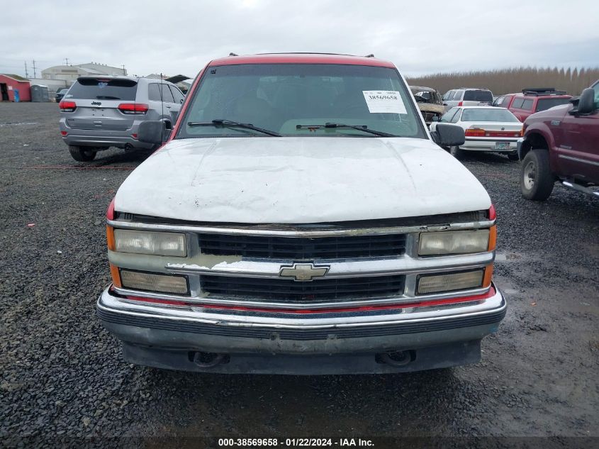 1996 Chevrolet Suburban K1500 VIN: 3GNFK16R8TG139090 Lot: 38569658