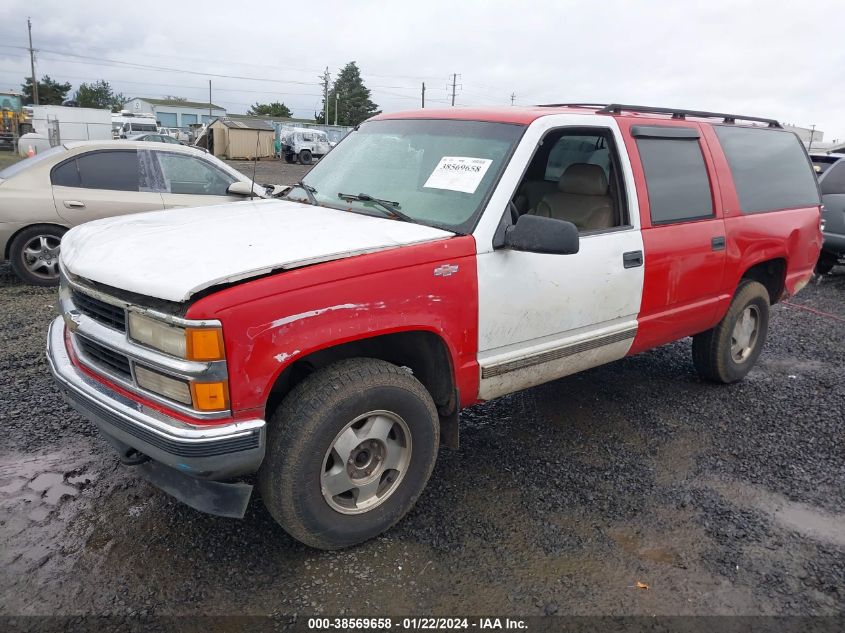 1996 Chevrolet Suburban K1500 VIN: 3GNFK16R8TG139090 Lot: 38569658