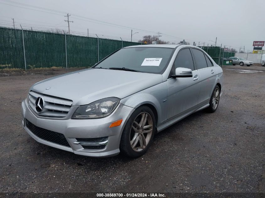 2012 Mercedes-Benz C 250 Luxury/Sport VIN: WDDGF4HB9CA616049 Lot: 39103087