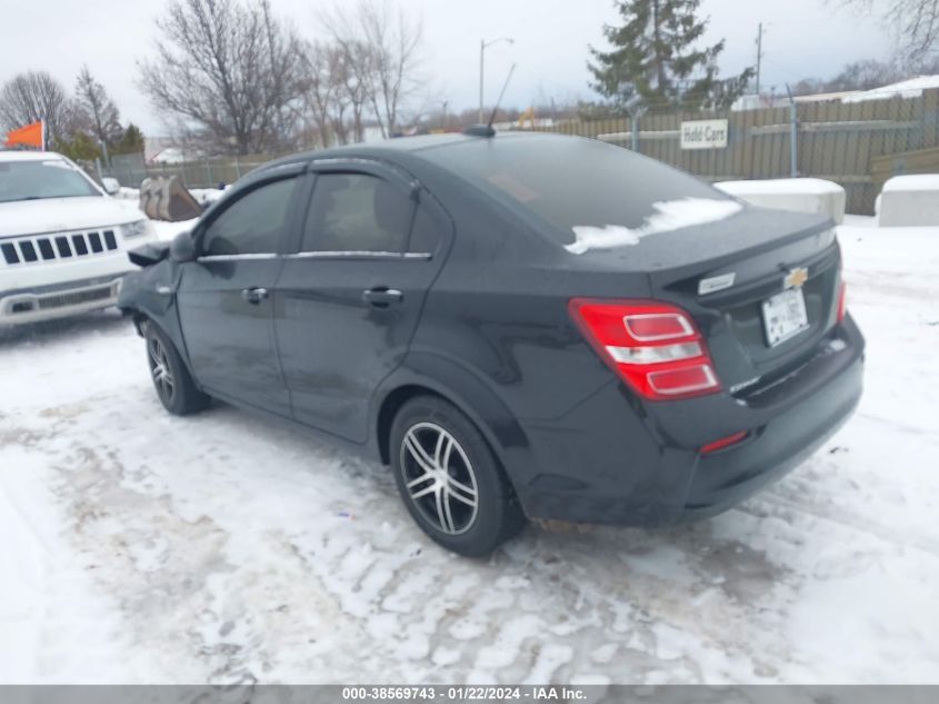 2020 Chevrolet Sonic Fwd Ls VIN: 1G1JB5SB1L4100429 Lot: 38569743