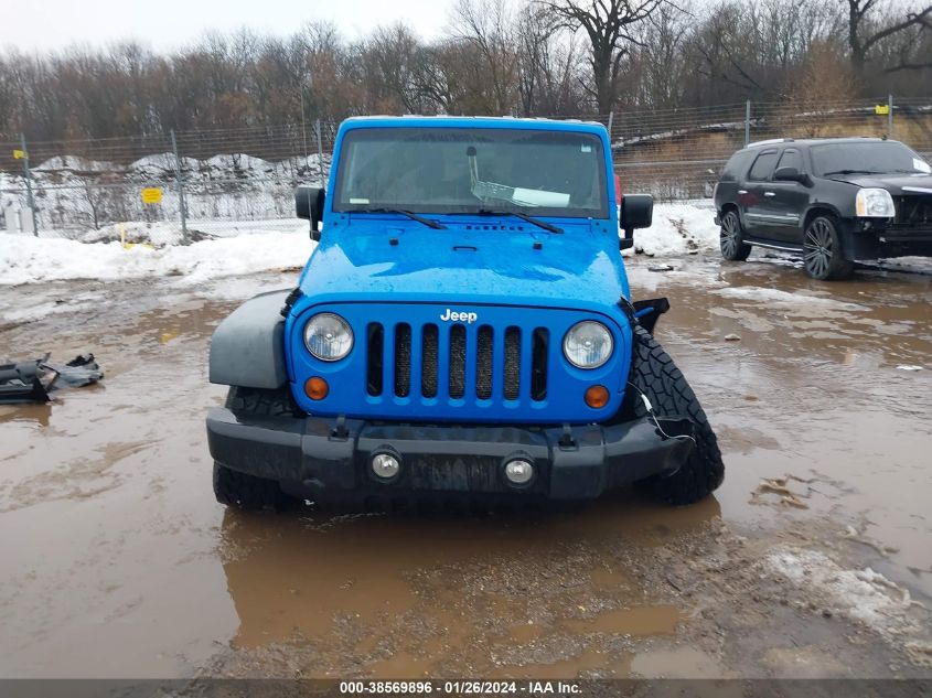 2011 Jeep Wrangler Unlimited Sport VIN: 1J4BA3H18BL597057 Lot: 38569896