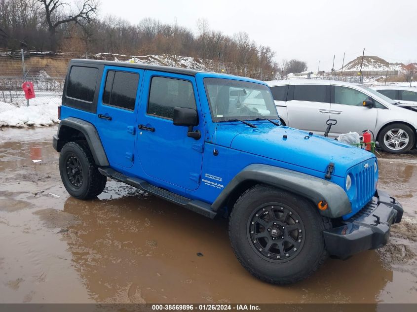 2011 Jeep Wrangler Unlimited Sport VIN: 1J4BA3H18BL597057 Lot: 38569896