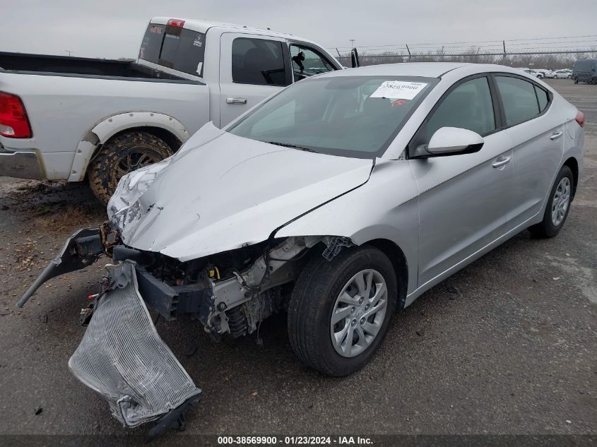 2018 Hyundai Elantra Se VIN: KMHD74LF0JU646181 Lot: 38569900