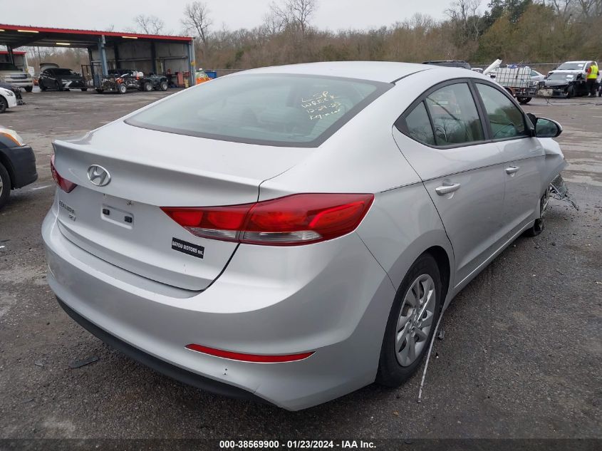 2018 Hyundai Elantra Se VIN: KMHD74LF0JU646181 Lot: 38569900