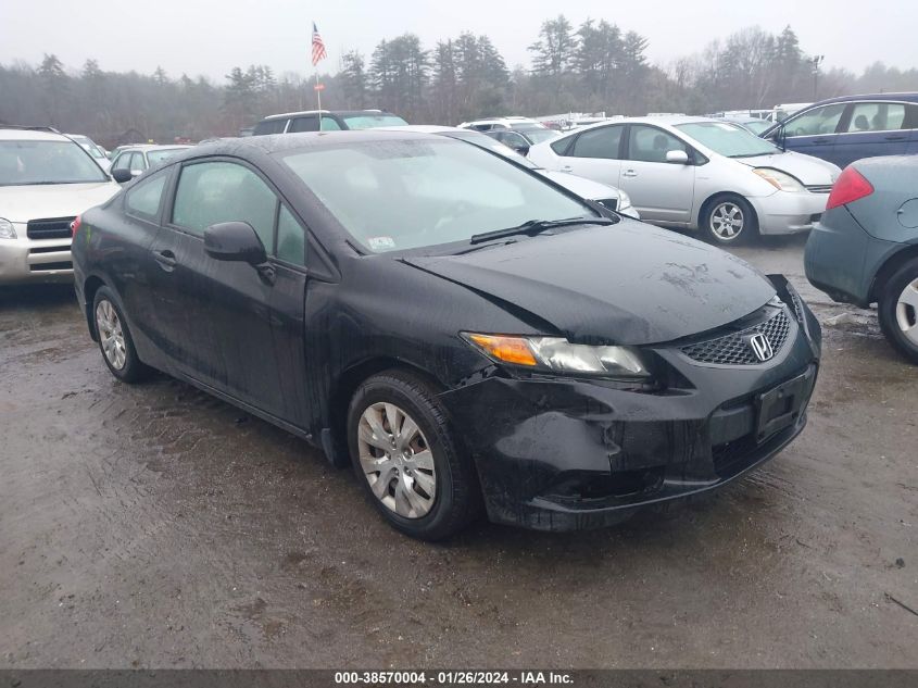 2012 Honda Civic Lx VIN: 2HGFG3A5XCH542693 Lot: 38570004