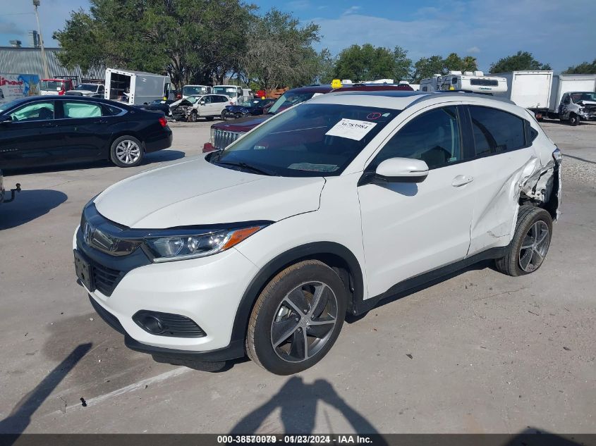 2021 Honda Hr-V Awd Ex VIN: 3CZRU6H50MM733886 Lot: 38570079