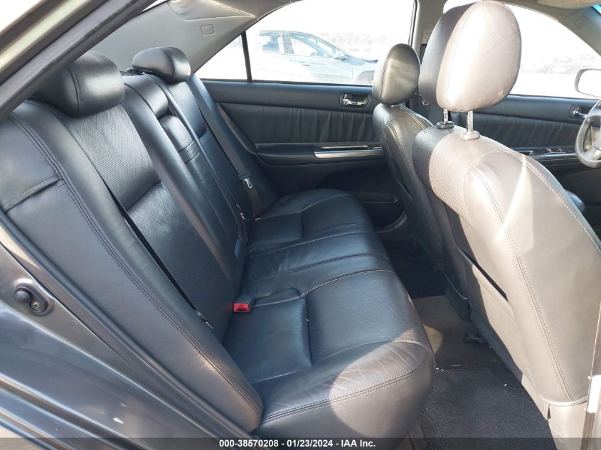 2002 Toyota Camry Se VIN: 4T1BF30K22U509203 Lot: 38570208