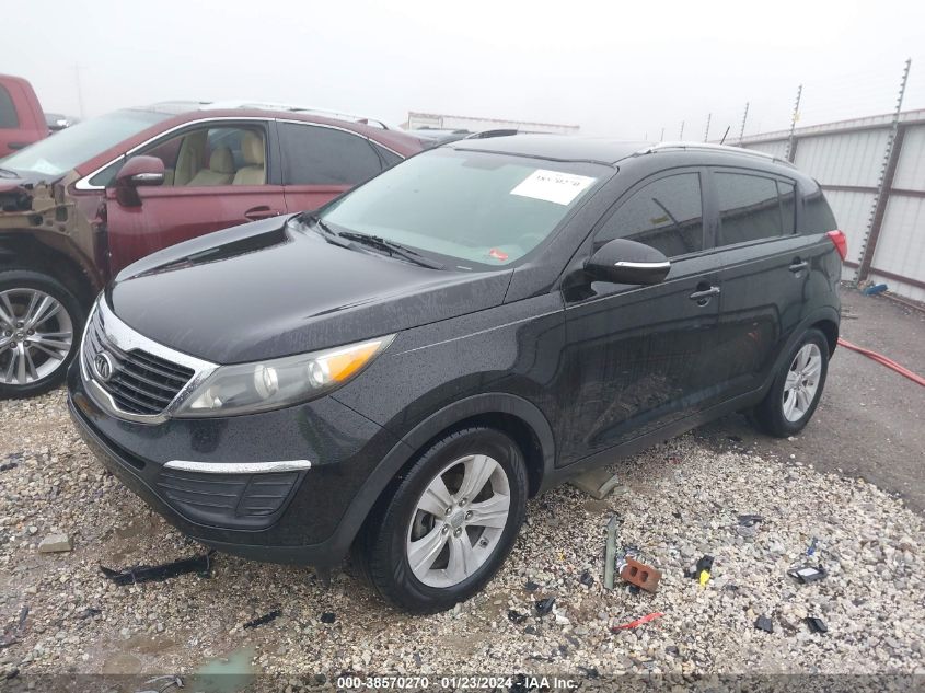 2011 Kia Sportage Lx VIN: KNDPB3A25B7027733 Lot: 38570270