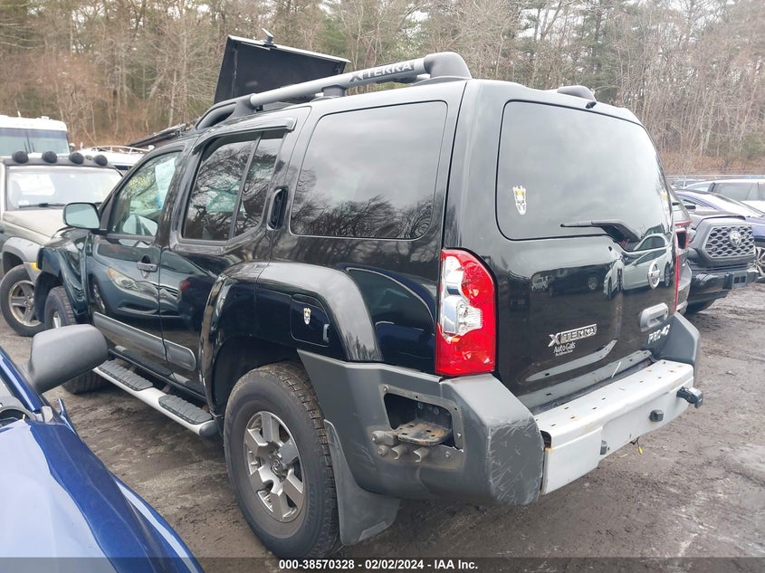 2012 Nissan Xterra Pro-4X VIN: 5N1AN0NW6CC503808 Lot: 38570328