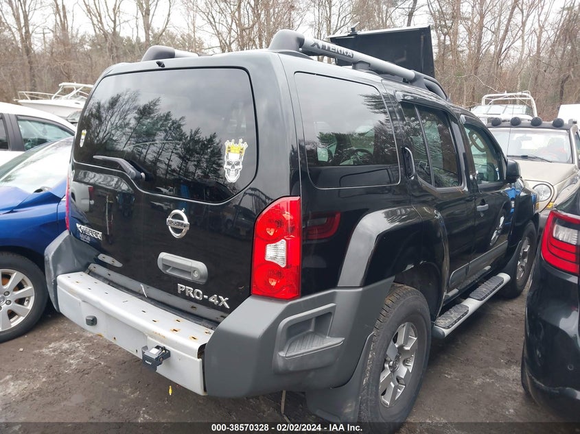 2012 Nissan Xterra Pro-4X VIN: 5N1AN0NW6CC503808 Lot: 38570328