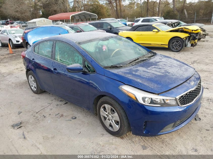 2018 Kia Forte Lx VIN: 3KPFK4A73JE258593 Lot: 38570382