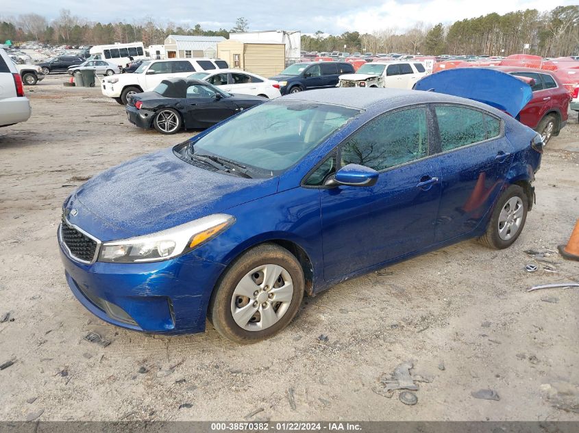 2018 Kia Forte Lx VIN: 3KPFK4A73JE258593 Lot: 38570382