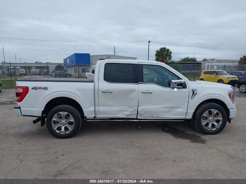 1FTFW1E88MFB72793 2021 Ford F-150 Platinum