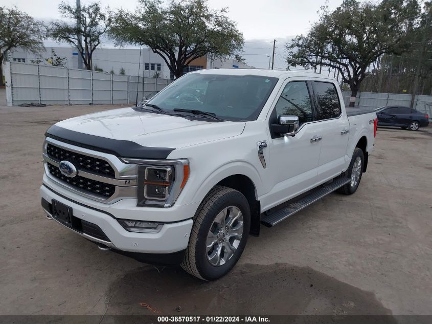 2021 Ford F-150 Platinum VIN: 1FTFW1E88MFB72793 Lot: 38570517