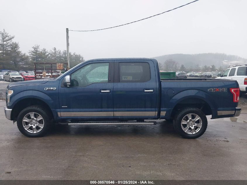 1FTEW1EP0GFC15000 2016 Ford F-150 Xlt