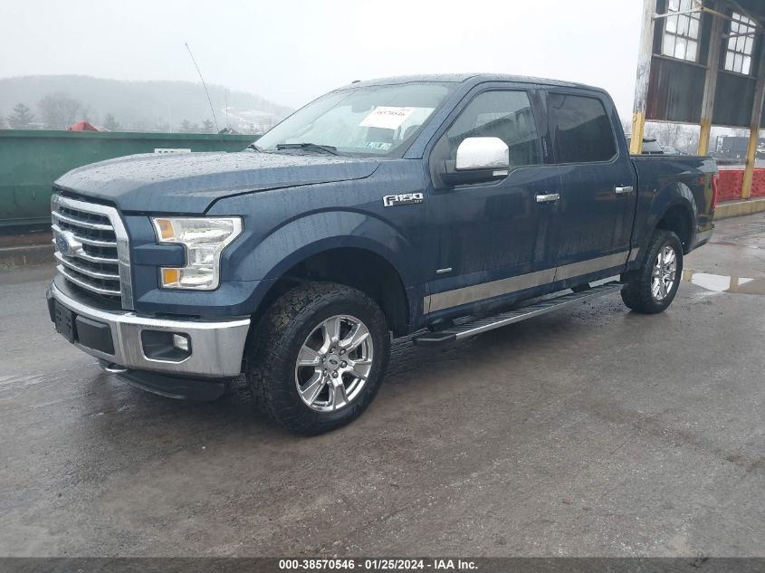 1FTEW1EP0GFC15000 2016 Ford F-150 Xlt
