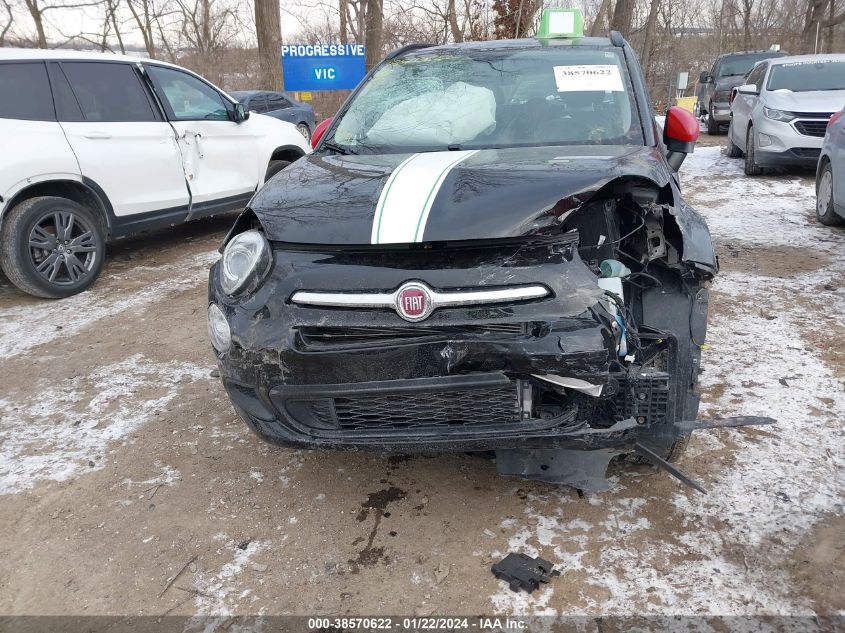 2017 Fiat 500X Pop Awd VIN: ZFBCFYAB7HP537478 Lot: 38570622