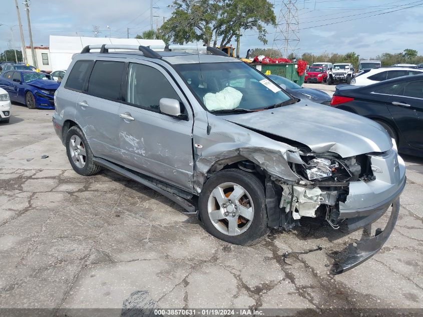 2004 Mitsubishi Outlander Xls VIN: JA4LX41F34U052993 Lot: 38570631