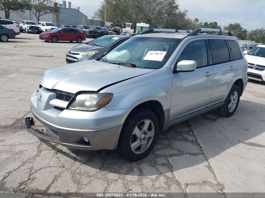 2004 Mitsubishi Outlander Xls VIN: JA4LX41F34U052993 Lot: 38570631