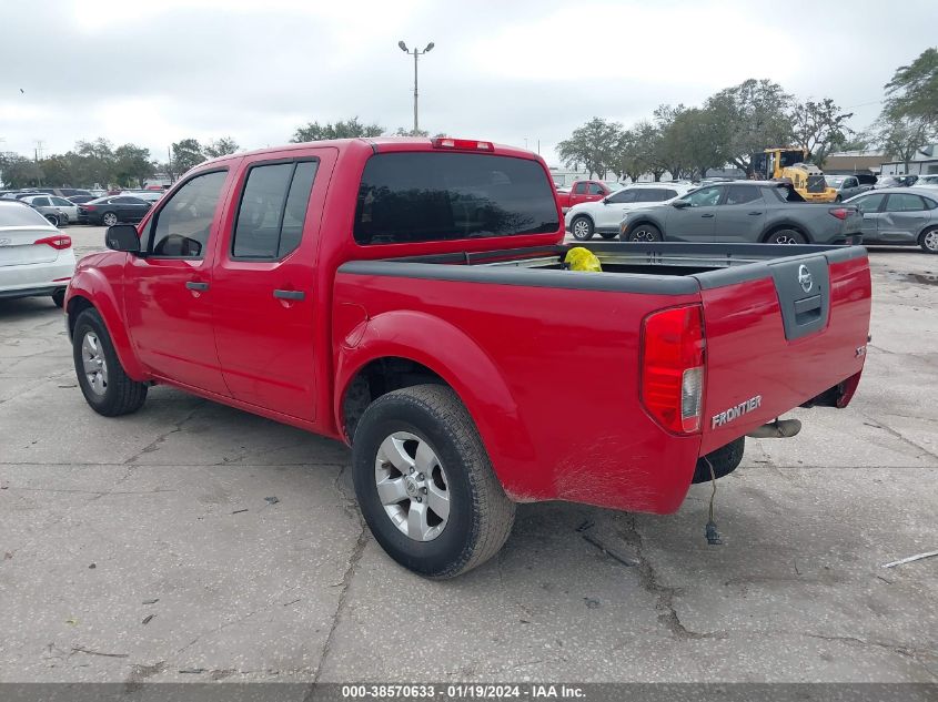 1N6AD0ERXBC400436 2011 Nissan Frontier Sv