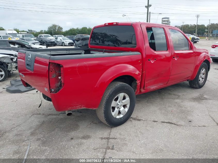 1N6AD0ERXBC400436 2011 Nissan Frontier Sv