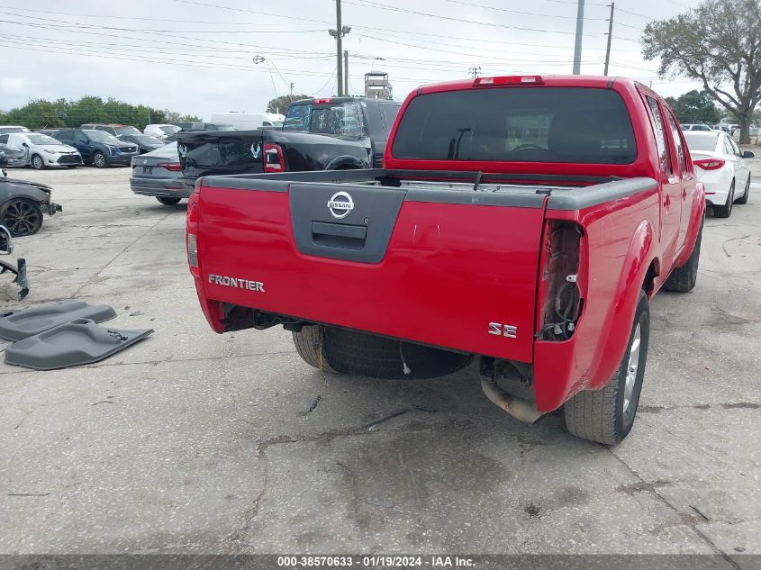 1N6AD0ERXBC400436 2011 Nissan Frontier Sv