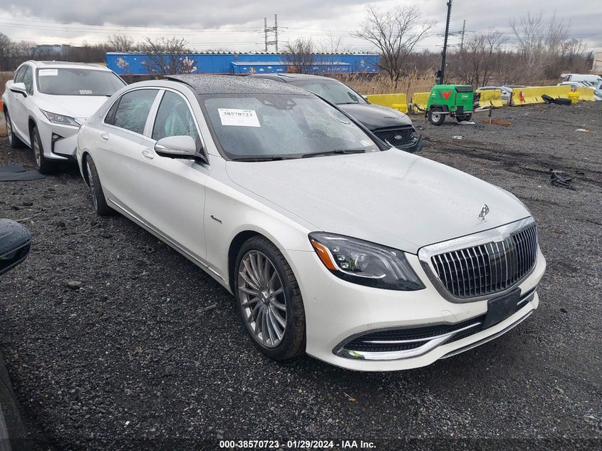 2018 Mercedes-Benz Maybach S 560 4Matic VIN: WDDUX8GB9JA358055 Lot: 38570723