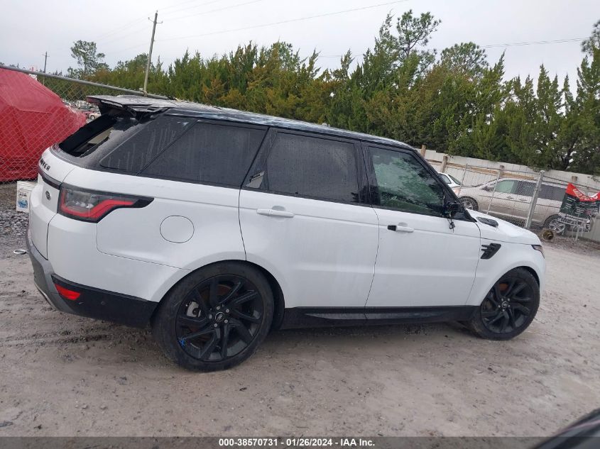 2020 Land Rover Range Rover Sport Hse Mhev VIN: SALWR2SU0LA746516 Lot: 38570731