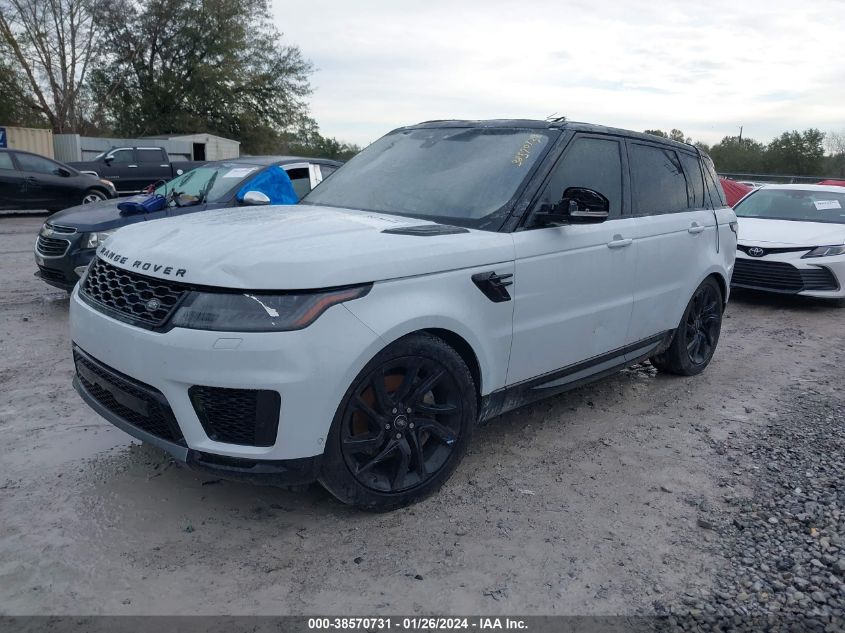 2020 Land Rover Range Rover Sport Hse Mhev VIN: SALWR2SU0LA746516 Lot: 38570731